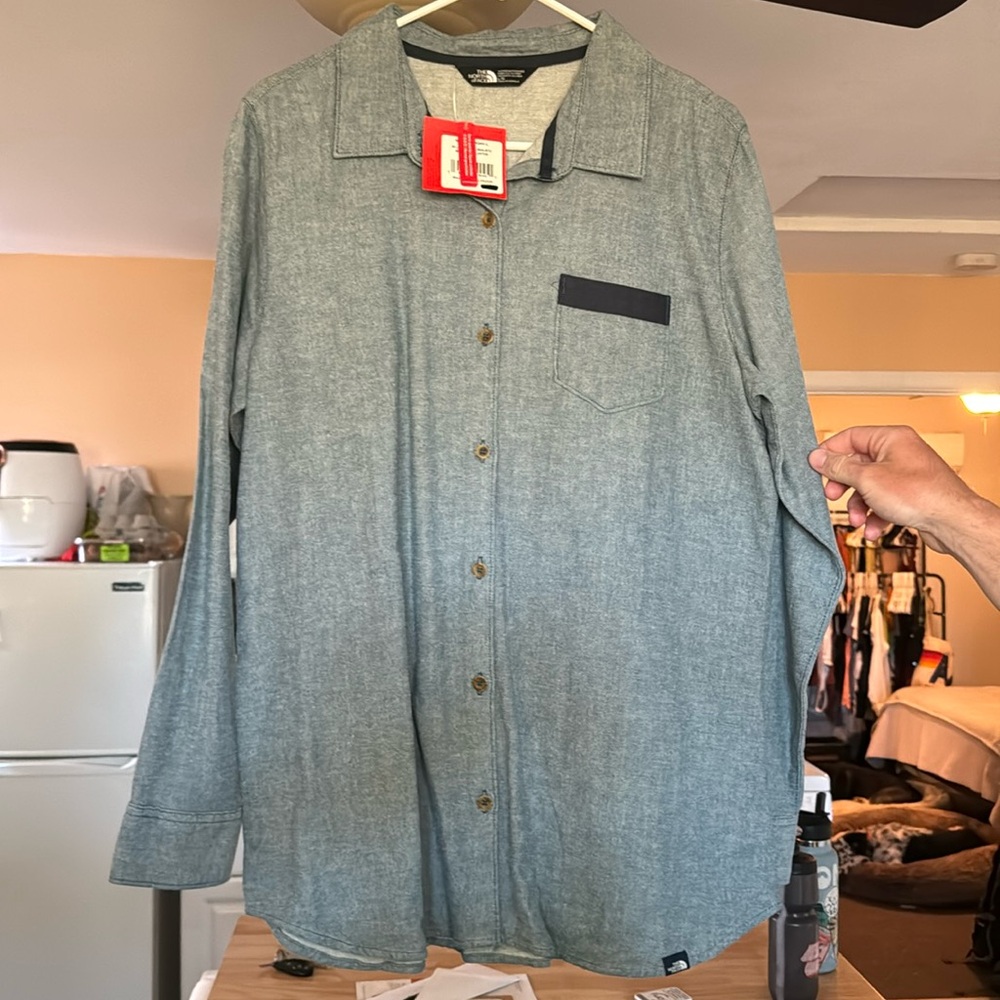 North Face Chambray Shirt